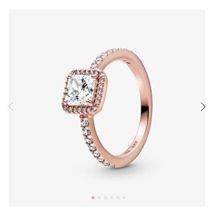 Pandora Rose Gold Timeless Elegance Ring size 5